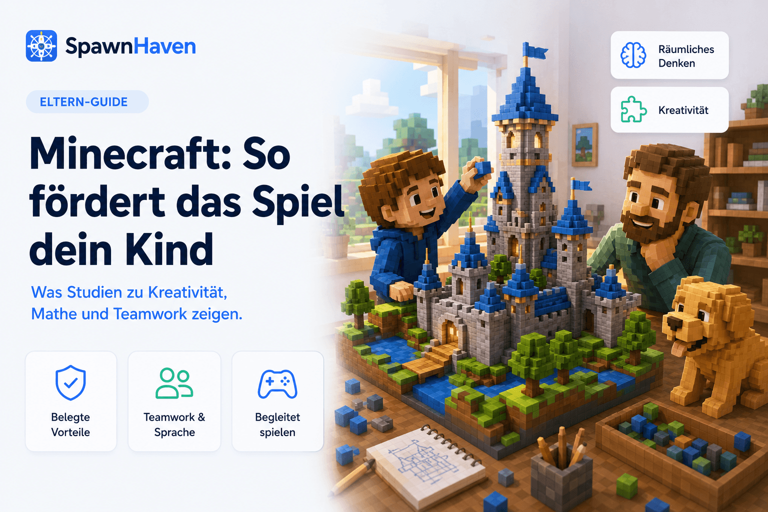 Minecraft-Vorteile: Wie das Spiel dein Kind wirklich fördert